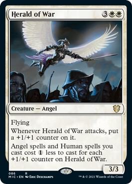Herald of War card from Commander: Innistrad: Midnight Hunt