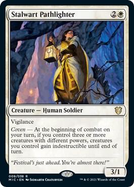 Stalwart Pathlighter card from Commander: Innistrad: Midnight Hunt
