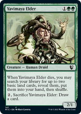 Yavimaya Elder card from Commander: Innistrad: Midnight Hunt