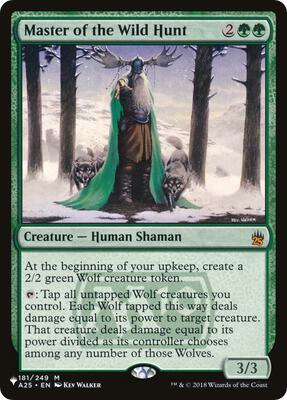Master of the Wild Hunt card from The List Reprints
