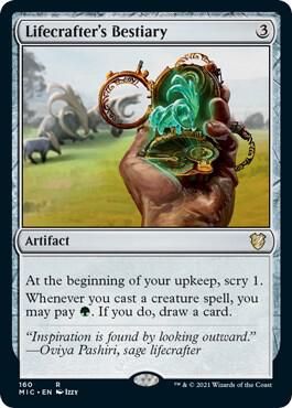 Lifecrafter's Bestiary card from Commander: Innistrad: Midnight Hunt
