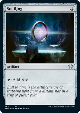 Sol Ring card from Commander: Innistrad: Midnight Hunt