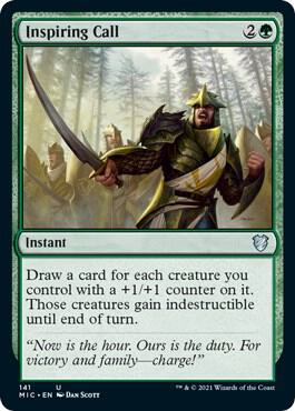Inspiring Call card from Commander: Innistrad: Midnight Hunt