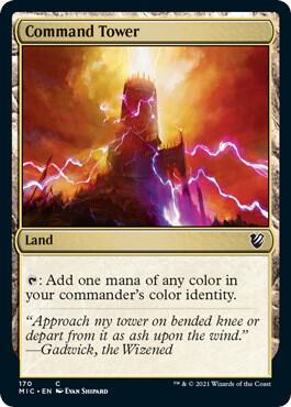 Command Tower card from Commander: Innistrad: Midnight Hunt