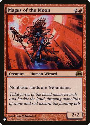 Magus of the Moon card from The List Reprints