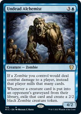 Undead Alchemist card from Commander: Innistrad: Midnight Hunt