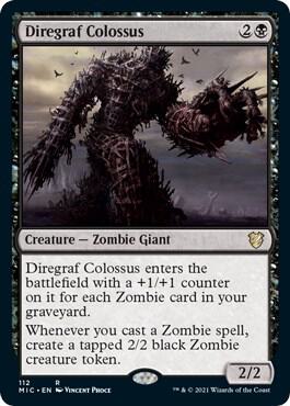 Diregraf Colossus card from Commander: Innistrad: Midnight Hunt