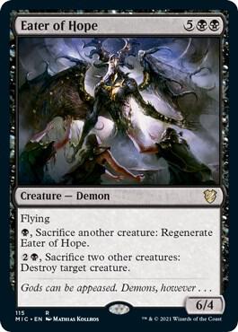 Eater of Hope card from Commander: Innistrad: Midnight Hunt