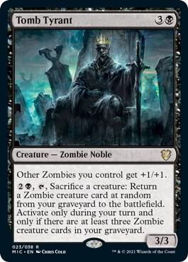 Tomb Tyrant card from Commander: Innistrad: Midnight Hunt