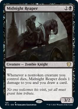 Midnight Reaper card from Commander: Innistrad: Midnight Hunt