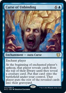 Curse of Unbinding card from Commander: Innistrad: Midnight Hunt