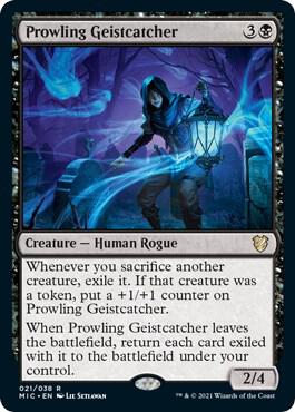 Prowling Geistcatcher card from Commander: Innistrad: Midnight Hunt