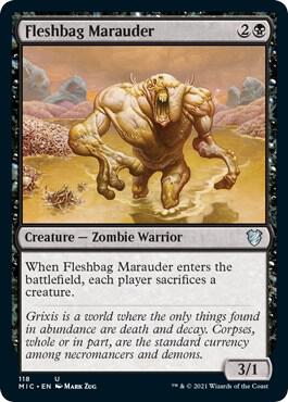 Fleshbag Marauder card from Commander: Innistrad: Midnight Hunt