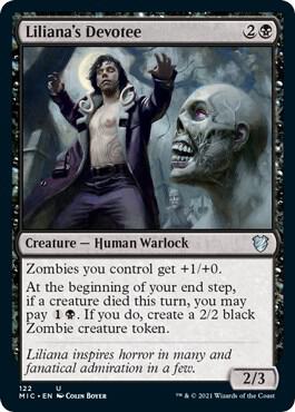 Liliana's Devotee card from Commander: Innistrad: Midnight Hunt