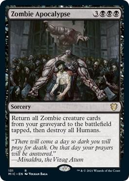 Zombie Apocalypse card from Commander: Innistrad: Midnight Hunt