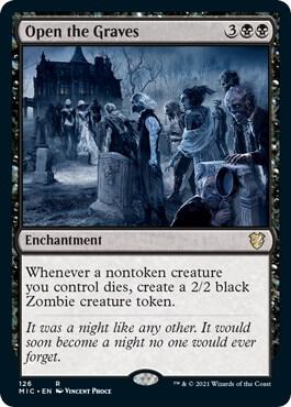 Open the Graves card from Commander: Innistrad: Midnight Hunt