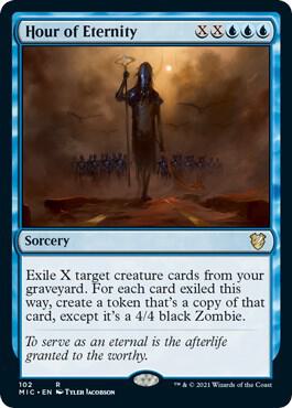 Hour of Eternity card from Commander: Innistrad: Midnight Hunt