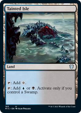 Tainted Isle card from Commander: Innistrad: Midnight Hunt