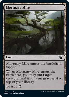 Mortuary Mire card from Commander: Innistrad: Midnight Hunt