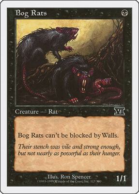Bog Rats card from Classic Sixth Edition