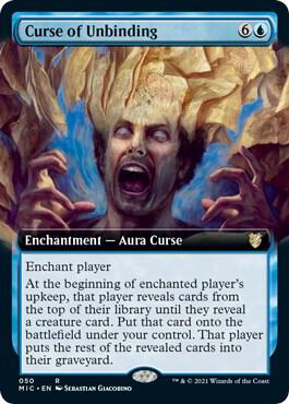 Curse of Unbinding (Extended Art) card from Commander: Innistrad: Midnight Hunt