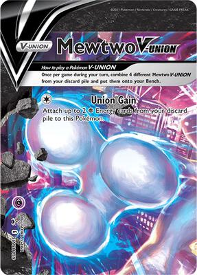 Mewtwo V-UNION - SWSH159 card from SWSH: Sword & Shield Promo Cards