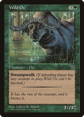 Wild Ox card from Portal Second Age