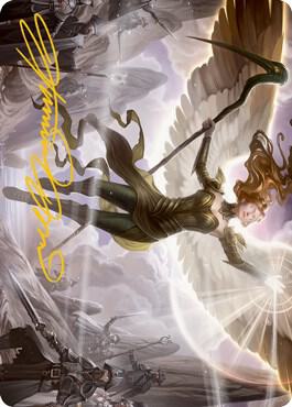 Sigarda's Splendor Art Card (Gold-Stamped Signature) card from Art Series: Innistrad: Midnight Hunt