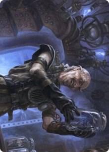 Delver of Secrets Art Card card from Art Series: Innistrad: Midnight Hunt
