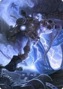 Insectile Aberration Art Card card from Art Series: Innistrad: Midnight Hunt
