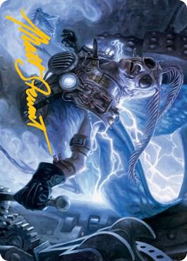 Insectile Aberration Art Card (Gold-Stamped Signature) card from Art Series: Innistrad: Midnight Hunt