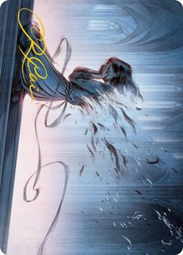 Fading Hope Art Card (Gold-Stamped Signature) card from Art Series: Innistrad: Midnight Hunt