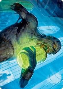 Larder Zombie Art Card card from Art Series: Innistrad: Midnight Hunt