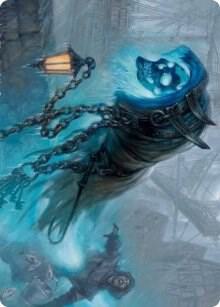 Nebelgast Intruder Art Card card from Art Series: Innistrad: Midnight Hunt