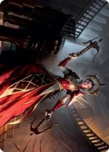 Bloodthirsty Adversary Art Card card from Art Series: Innistrad: Midnight Hunt