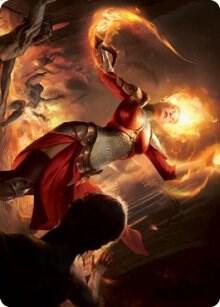 Light Up the Night Art Card card from Art Series: Innistrad: Midnight Hunt