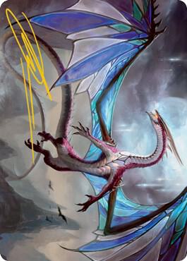 Moonveil Regent Art Card (Gold-Stamped Signature) card from Art Series: Innistrad: Midnight Hunt