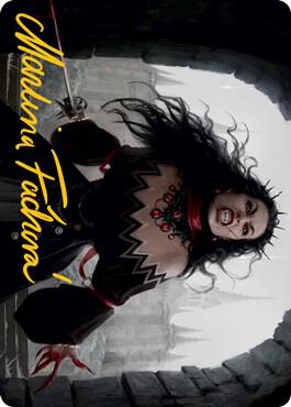Voldaren Stinger Art Card (Gold-Stamped Signature) card from Art Series: Innistrad: Midnight Hunt