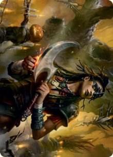 Harvesttide Sentry Art Card card from Art Series: Innistrad: Midnight Hunt