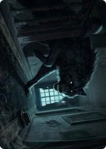 Primal Adversary Art Card card from Art Series: Innistrad: Midnight Hunt