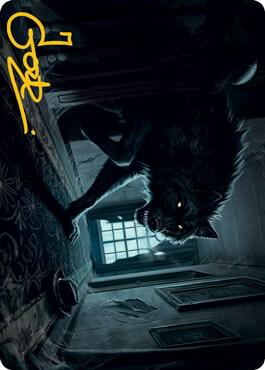 Primal Adversary Art Card (Gold-Stamped Signature) card from Art Series: Innistrad: Midnight Hunt