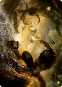 Storm the Festival Art Card card from Art Series: Innistrad: Midnight Hunt