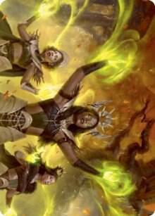 Dawnhart Wardens Art Card card from Art Series: Innistrad: Midnight Hunt