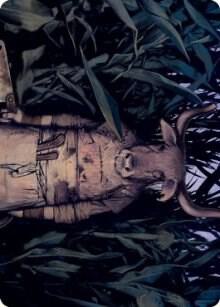 Fleshtaker Art Card card from Art Series: Innistrad: Midnight Hunt