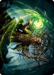 Katilda, Dawnhart Prime Art Card card from Art Series: Innistrad: Midnight Hunt
