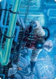 Ludevic, Necrogenius Art Card card from Art Series: Innistrad: Midnight Hunt