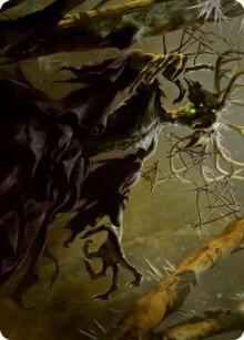 Old Stickfingers Art Card card from Art Series: Innistrad: Midnight Hunt