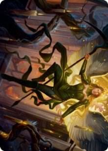 Sigarda, Champion of Light Art Card card from Art Series: Innistrad: Midnight Hunt