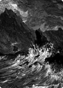 Island Art Card card from Art Series: Innistrad: Midnight Hunt