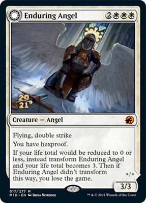 Enduring Angel card from Prerelease Cards